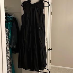 staple black j crew dress